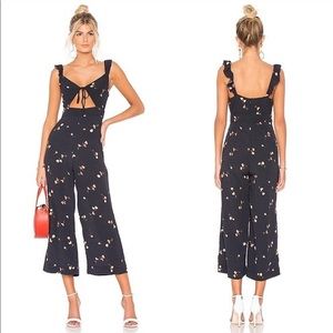 Capulet Navy Floral Jumpsuit